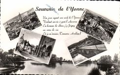 CPA Souvenir de l'Yonne 