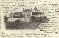 CPA Environs de Joigny Eglise St Cydroine 