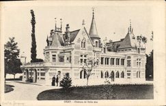 CPA Cezy Chateau de Belle sive 