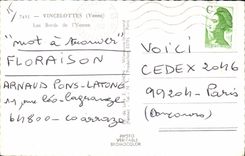 CPA Vincelottes Yonne Les Bords de l'Yonne 