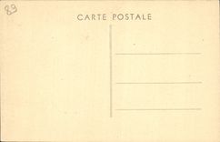 CPA Voutenay sur Cure Yonne Le Vieux Chateau 