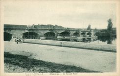 CPA Champs Le Grand Pont 