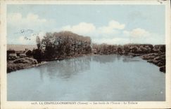 CPA La Chapelle Champigny Yonne Les bords de l'Yonne La Tuilerie 