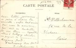 CPA Perspective du Chateau de Fleurigny cote sud