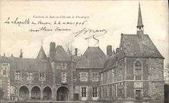 CPA Environs de Sens Chateau de Fleurigny 