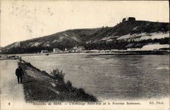 CPA Environs de Sens L'Ermitage Saint Bon et le Nouveau Robinson 