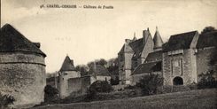 CPA Chatel Censoir Chateau de Faulin 