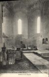 CPA Ancien Prieure de St Jean les Bons Hommes a Sauvigny le Bois Interieur de la Chapelle 