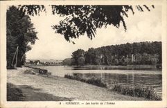 CPA Vinneuf Les bords de l'Yonne 