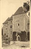 CPA Voultenay sur Cure Yonne Le Vieux Chateau 