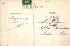 CPA Vichy Entree de la Source Lardy 