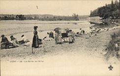 CPA Vichy Les Bords de l'Allier 