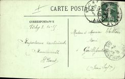 CPA Vichy Les Villas au Bord de l'Allier 