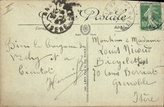 CPA Vichy Rue Georges Clemenceau Anciennement rue de Nimes