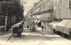 CPA Vichy La Rue Cunin Gridaine Coiffeur