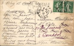 CPA Vichy Place des 4 Chemins et Rue de Paris