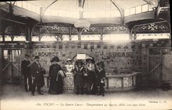 CPA Vichy La Source Lucas Temperature 27 degres 