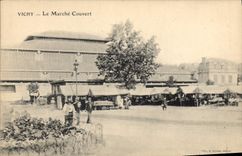 CPA Vichy Le Marche Couvert 