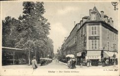 CPA Vichy Rue Canin Gridaine 