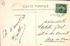 CPA Vichy Rue du Parc 
