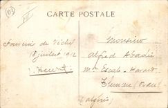 CPA Vichy Rue de Nimes Vue prise du Carrefour des Quatre Chemins 