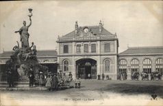 CPA Vichy La Gare 