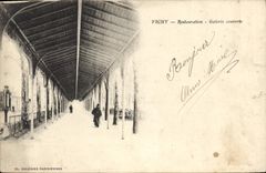 CPA Vichy Restauration Galerie Couverte 