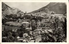 CPA Briancon Hautes Alpes Vue generale et la chaussee 