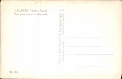 CPA Briancon Hautes Alpes Vue generale et la chaussee 