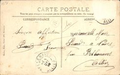 CPA Briancon et ses Forts Vue du Nord Ouest Effet de Neige 