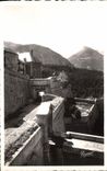 CPA Briancon HA Portes d'Embrun avec les Remparts Dans le fond Pic du Melezin 