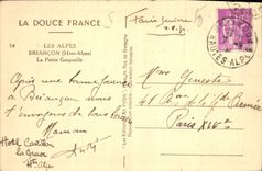 CPA Les Alpes Briancon Htes Alpes La Petite Gargouille 