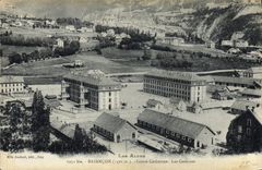CPA Briancon Sainte Catherine Les Casernes Militaria