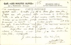 CPA Briancon Le Pont d'Asfeld 