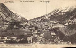 CPA Briancon et Sainte Catherine 