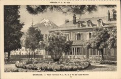 CPA Briancon Hotel Terminus PLM et le Pic de Coste Rousse 