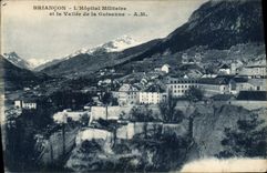CPA Briancon L'Hopital Militaire et la Vallee de la Guisanne 