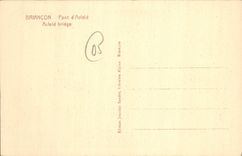 CPA Briancon Pont d'Asfeld 