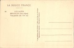 CPA Briancon Htes Alpes Vue generale 