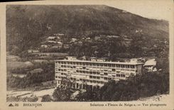 CPA Briancon Solarium Fleurs de Neige Vue plongeante 
