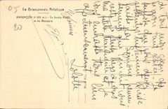 CPA Briancon Le Jardin Public et les Remparts 