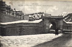 CPA Briancon L'Hiver Porte d'Embrun 