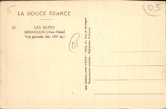 CPA Briancon Htes Alpes Vue generale 