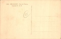 CPA Briancon Fort du Chateau Casernes 