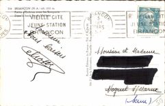 CPA Briancon HA Portes d'Embrun avec les Remparts 