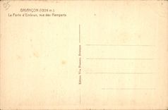 CPA Briancon La Porte d'Embrun vue des Remparts 