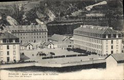 CPA Briancon Reoue aux Casernes de St Catherine Militaria