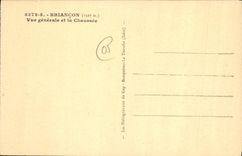 CPA Briancon Vue generale et le Chaussee 
