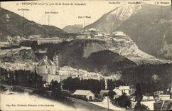 CPA Briancon pris de la Route de Grenoble 