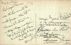 CPA Briancon et ses Forts vue prise du Fort des Tetes 